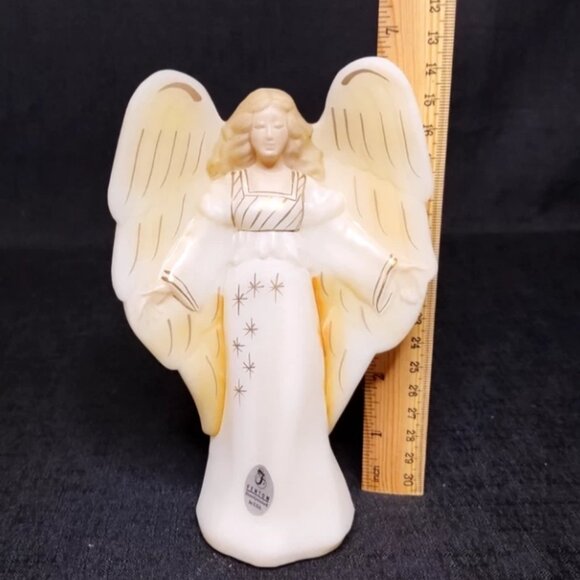 Fenton The Gloria Angel Nativity Figurine First Edition Signed Hand Painted - Picture 9 of 16